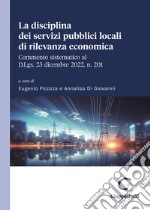 La disciplina dei servizi pubblici locali di rilevanza economica libro