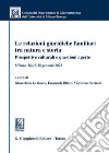 Le relazioni giuridiche familiari tra natura e storia. Prospettive culturali e questioni aperte. Milano, 26-27-28 gennaio 2023 libro