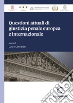 Questioni attuali di giustizia penale europea e internazionale libro