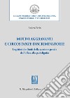 Motivi aggravanti e circostanze discriminatorie. Legittimità e limiti della sanzione penale dell'offesa alla pari dignità libro di Perin Andrea