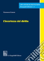 L'incertezza del diritto libro