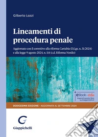 Lineamenti di procedura penale