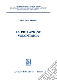 La prelazione volontaria libro