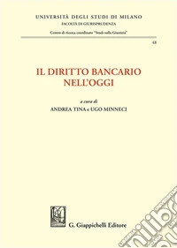 Il diritto bancario nell'oggi libro