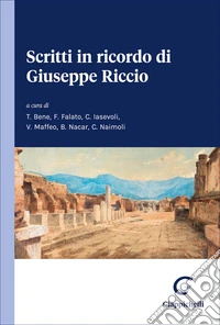 Scritti in ricordo di Giuseppe Riccio libro