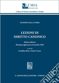 Lezioni di diritto canonico libro