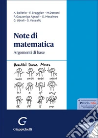 Note di matematica. Argomenti di base libro
