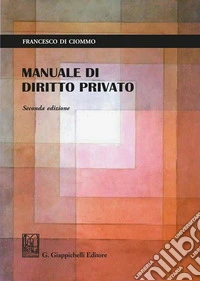 Manuale di diritto privato libro