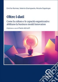 Oltre i dati. Come la cultura e le capacità organizzative abilitano la «business model innovation» libro