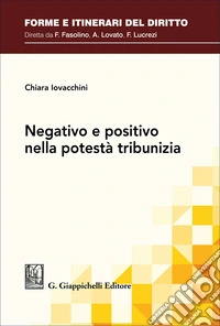 Negativo e positivo nella potestà tribunizia libro