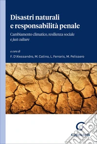Disastri naturali e responsabilità penale. Cambiamento climatico, resilienza sociale e «just culture»