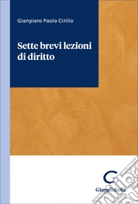 Sette brevi lezioni di diritto libro