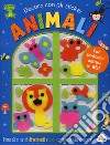 Animali. Decora con gli sticker. Ediz. a colori. Con adesivi in gel libro