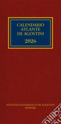 Calendario atlante De Agostini 2026 libro