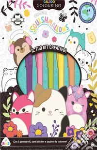 Squishmallows. Caleido colouring. Il tuo kit creativo. Ediz. a colori. Con 5 pennarelli. Con Adesivi libro