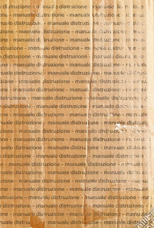 Manuale distruzione