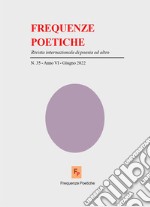 Frequenze poetiche. Rivista di poesia internazionale ed altro. Vol. 35 libro