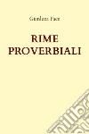 Rime proverbiali libro