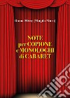 Note per copione e monologhi di cabaret libro di Dama Missy