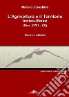 L'agricoltura e il territorio ionico-etneo (sec. XVIII-XX) libro di Cavallaro Mario C.