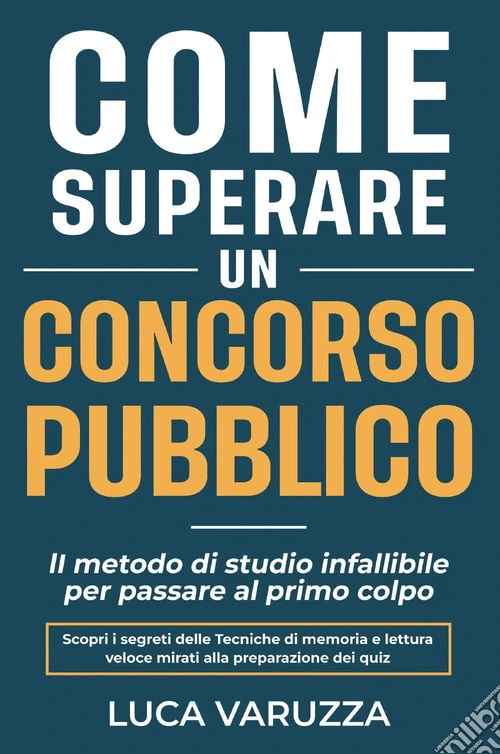 Come superare un concorso pubblico