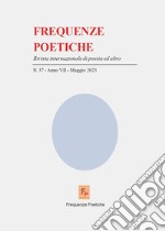 Frequenze poetiche. Rivista di poesia internazionale ed altro (2023). Vol. 37 libro