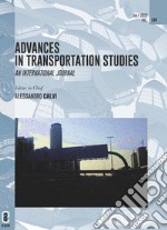 Advances in transportation studies. An international journal (2022). Vol. 57 libro