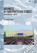 Advances in transportation studies. An international journal (2022). Vol. 58 libro