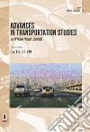 Advances in transportation studies. An international journal (2022). Vol. 98 libro
