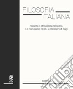 Filosofia italiana (2022). Vol. 2 libro