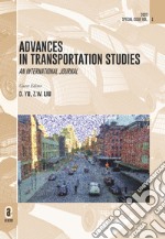 Advances in transportation studies. An international journal (2023). Vol. 101 libro