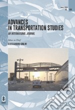 Advances in transportation studies. An international journal (2024). Vol. 62 libro