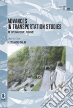 Advances in transportation studies. An international journal (2024). Vol. 63 libro