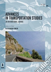 Advances in transportation studies. An international journal (2025). Vol. 66 libro
