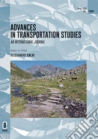 Advances in transportation studies. An international journal (2026). Nuova ediz.. Vol. 68 libro