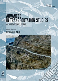 Advances in transportation studies. An international journal (2026). Vol. 69 libro