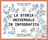 La storia universale in infografica. Disegni, grafici e illustrazioni per capire i concetti chiave e i personaggi fondamentali della storia libro