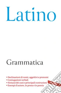 Latino. Grammatica libro