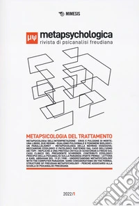 Metapsychologica. Rivista di psicanalisi freudiana (2022). Vol. 1 libro