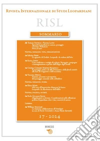 Rivista internazionale di studi leopardiani (2024). Vol. 17 libro