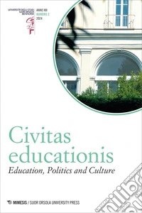 Civitas educationis. Education, politics and culture (2024). Vol. 2 libro
