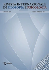Rivista internazionale di filosofia e psicologia (2024). Ediz. bilingue. Vol. 2 libro