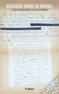 Rileggere Mario De Micheli libro