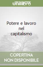 Potere e lavoro nel capitalismo libro