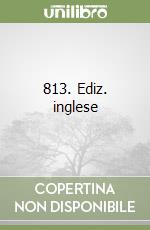 813. Ediz. inglese libro