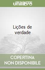 Lições de verdade libro