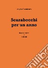 Scarabocchi per un anno libro di Cannizzaro Angelo