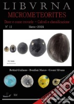 Relazioni mineralogiche. Libvrna. Vol. 12: Micrometeorites libro