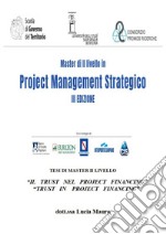 Il trust nel project financing libro