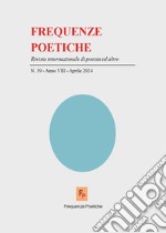 Frequenze poetiche. Rivista internazionale di poesia e altro (2024). Vol. 39 libro